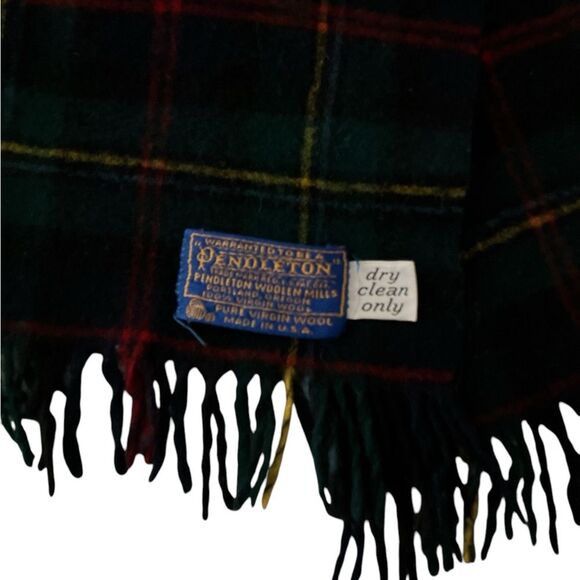 Vintage Pendleton Wool Scarf - Picture 2 of 3
